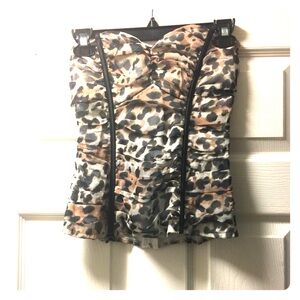 COPY - Animal Print CORSET Top.
